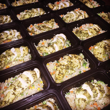Herb Roasted Chicken with Cauliflower Vegetable Rice - Nourish NB
