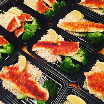 Cajun Haddock with Converted Rice and Broccoli - Nourish NB
