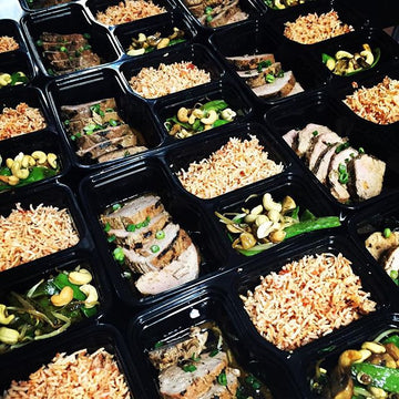 Grilled ginger pork loin w Asian veg and tomato pilaf - Nourish NB