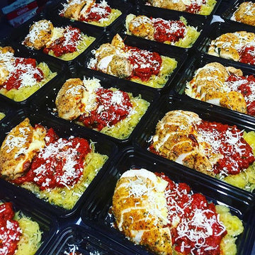 Spaghetti Squash & Baked Chicken Parmesan - Nourish NB