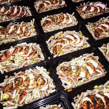 Quinoa Pasta with Pesto Chicken and Roasted Vegetable - Nourish NB