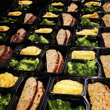 Turkey meatloaf w parsnip and sweets mash - Nourish NB