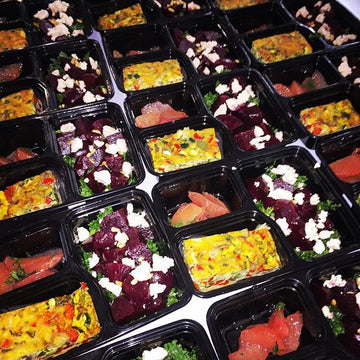 Egg Frittata with Beet & Goat Cheese Salad - Nourish NB