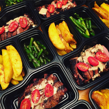 Grilled Steak with Roasted Potatoes and Asparagus - Nourish NB